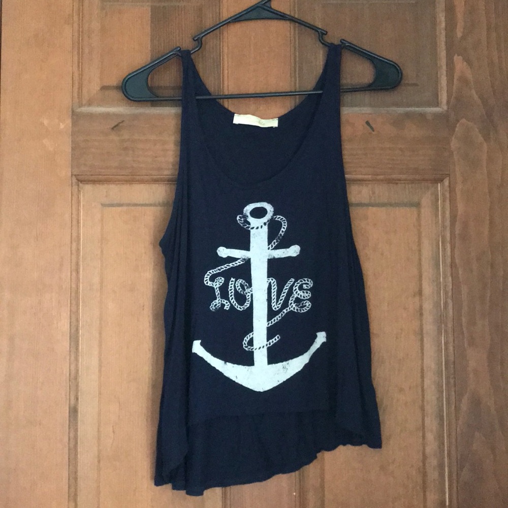 Anchor Crop Top